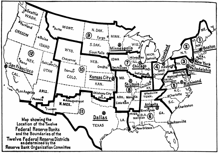 fed map for 12 districts