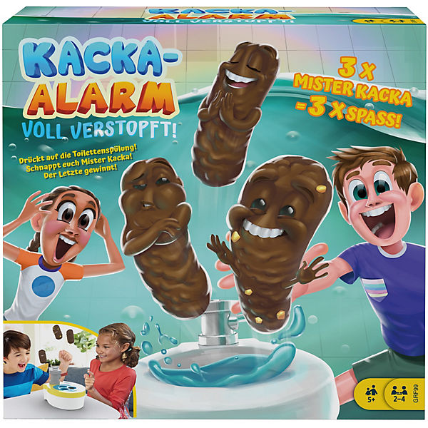 Kacker Alarm fang die Kackiwurst