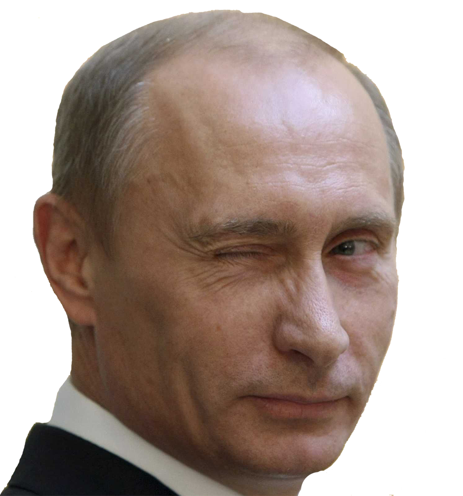 Putin zwinkert Dir zu